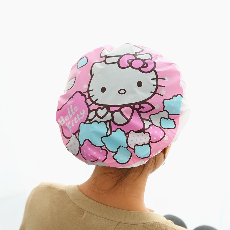 ภาพสินค้าหมวกอาบน้ำคิตตี้มี 10 ลาย จากร้าน giftshop_ja บน Shopee ภาพที่ 4