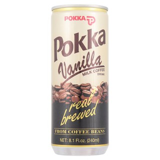 Pokka Real Brewed Vanilla Milk Coffee Drink 240ml