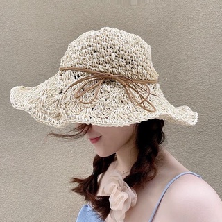 ภาพหน้าปกสินค้า👒พร้อมส่ง👒 หมวกสานดัดขอบหมวกได้ค่ะ งานทะเลต้องเข้าแล้วจ้า ที่เกี่ยวข้อง