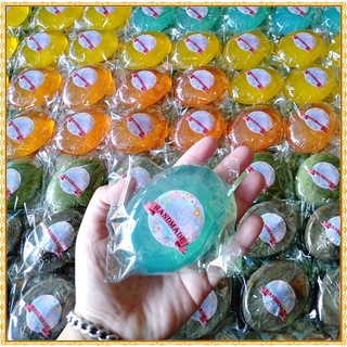 🎀สบู่สมุนไพร🎀  สบู่สั่งทำมีให้เลือกหลายสูตร สบู่กลีเซอรีน ขนาด 100 กรัม Custom Glycerin Soap
