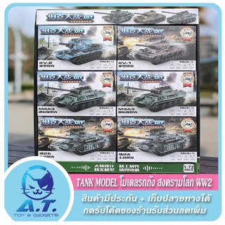 🚜 4D Model โมเดล รถถัง สงครามโลก 🚜 Tank Model WW2 🚜