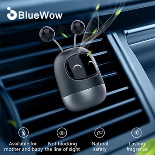 Bluewow น้ําหอมปรับอากาศในรถยนต์ รูปหุ่นยนต์น่ารัก