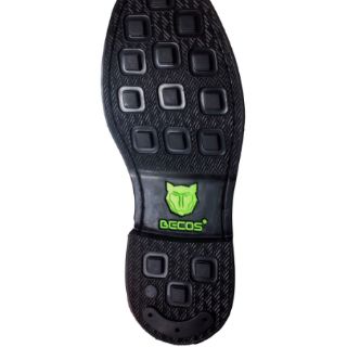 ภาพขนาดย่อของภาพหน้าปกสินค้าBECOS รองเท้า คัทชู หนังแท้ ผูกเชือก สีดำ จากร้าน becos.co.th บน Shopee ภาพที่ 2