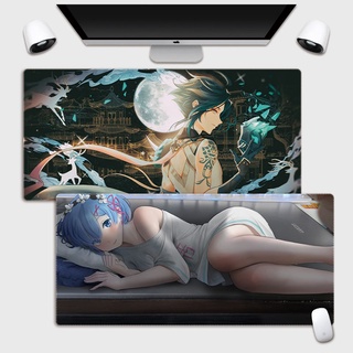 🔥✨✨แผ่นรองเมาส์mouse pad ขนาดใหญ่ ลายAnime ลายการ์ตูน แผ่นรองเมาส์เกมมิ่ง