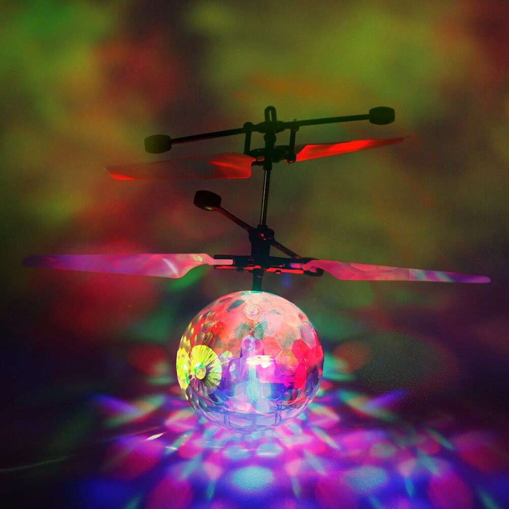 Toys Flying Ball LED บอลบินบังคับ โดรนบิน แบบเซนเซอร์ มีไฟ LED ชาร์ต ...