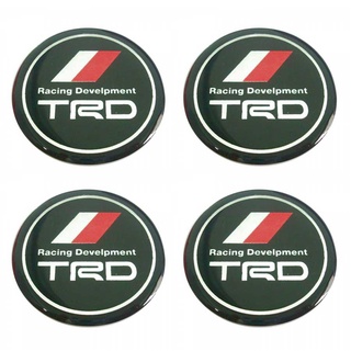 Aegether 45mm. สติกเกอร์ TRD ทีอาร์ดี สติกเกอร์ติดดุมล้อ สติกเกอร์เรซิ่น กว้าง 45 มิล.(4.5เซนติเมตร) -