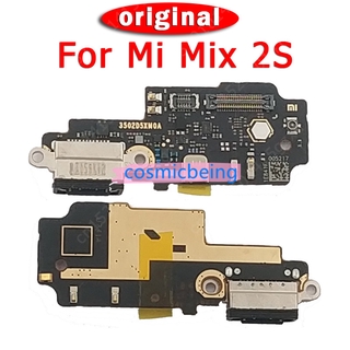 อะไหล่พอร์ตชาร์จสําหรับ Xiaomi Mi Mix 2s Usb Plug Pcb Dock Connector