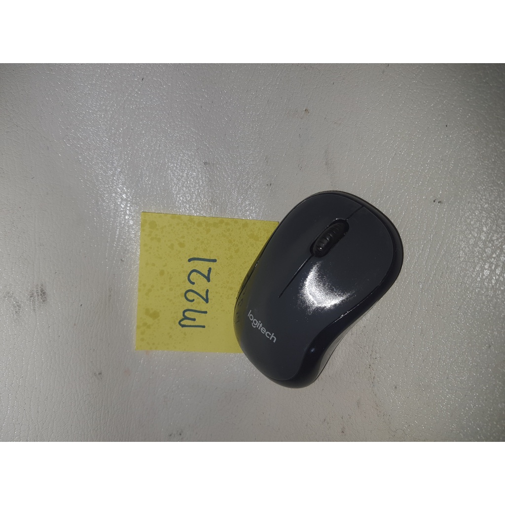 mouse-logitech-m221ของแท้มือสอง-สภาพเหมือนใหม่-ประกันใช้งานได้ปกติ-14-วัน