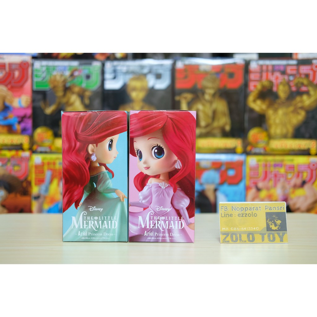 q-posket-disney-ariel-princess-dress-14cm