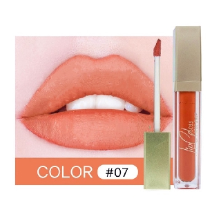 (NO.1919) เนื้อแมทกํามะหยี่ NICE SHOP Lip Gloss Matte Waterproof สีชุ่มชื้นกันน้ำติดทนนาน ลิปสติก ลิปกลอส