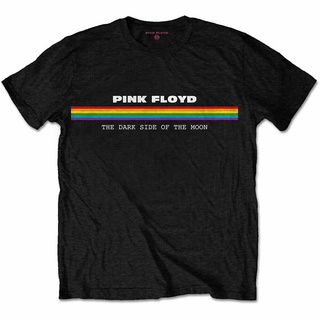 เสื้อยืดโอเวอร์ไซส์เสื้อยืดผ้าฝ้าย 100% ระบายอากาศ พิมพ์ลาย Pink Floyd Spectrum สําหรับผู้ชายS-3XL