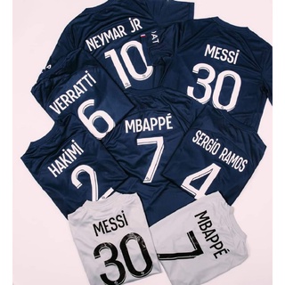 ภาพขนาดย่อของสินค้าชุดบอล เสื้อกีฬา ปารีส PSJ เสื้อ+เกง ใหม่
