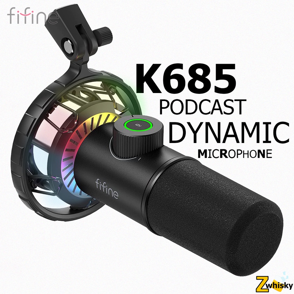 fifine K658 USB DYNAMIC CARDIOID MICROPHONE | Shopee Thailand