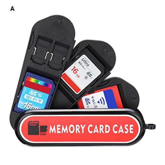 ภาพหน้าปกสินค้ากล่องใส่เมมโมรี่การ์ด Memory Card Case