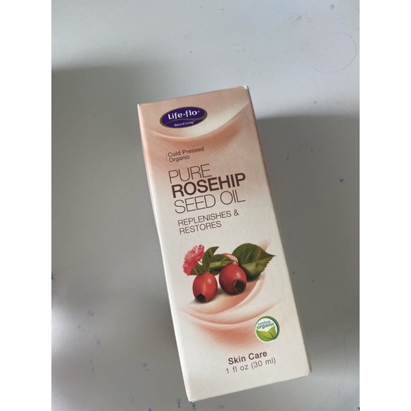 พร้อมส่ง-แพคเกจใหม่-life-flo-pure-rosehip-seed-oil