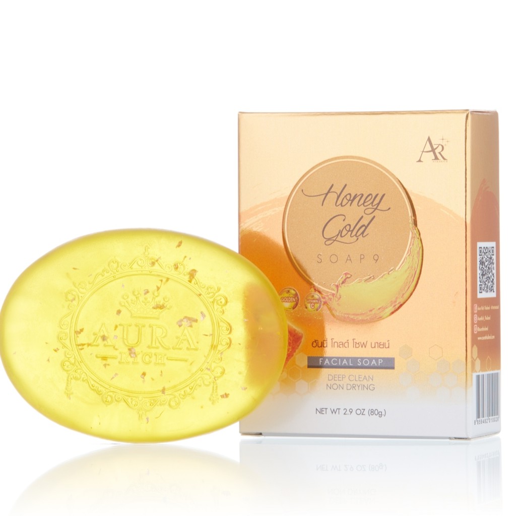 aura-rich-honey-gold-soap-9-สบู่ล้างหน้าน้ำผึ้งทองคำ