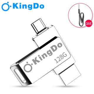 USB Flash Drive Kingdo OTG 2 in 1 16GB 32GB 64GB 128GB Pendrive สำหรับ Android Smartphone คอมพิวเตอร์แ