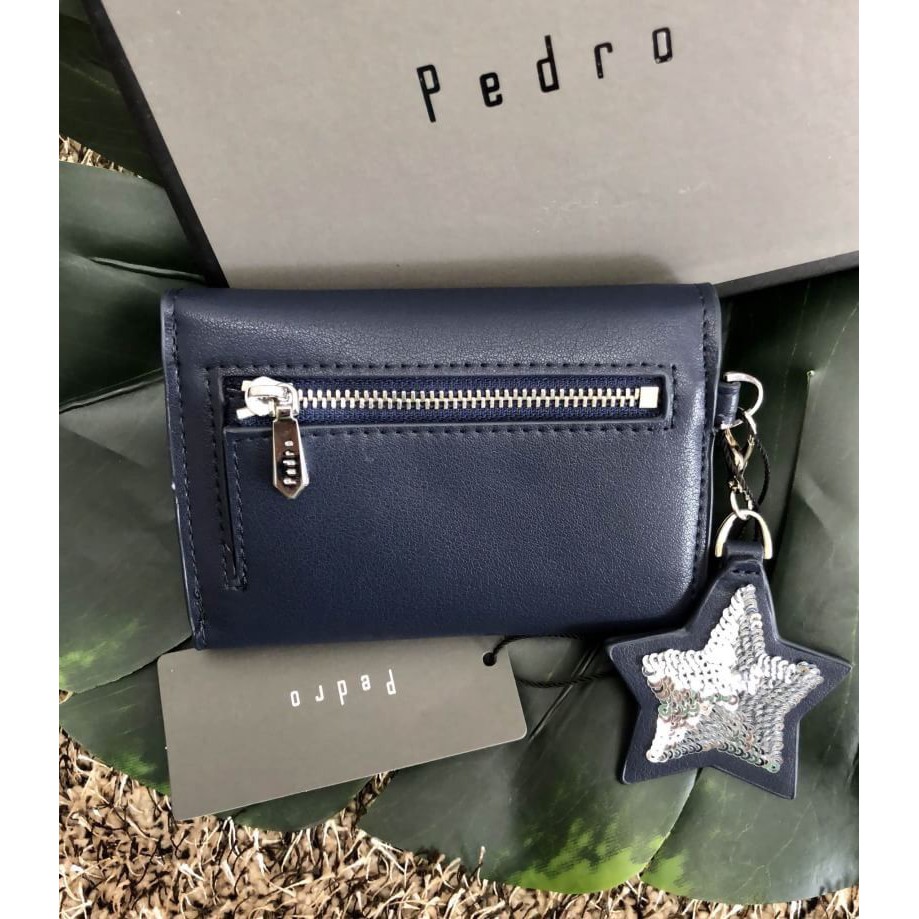 pedro-short-wallet-bag-2018-พร้อมส่ง-กระเป๋าสตางค์ใบสั้น-หนังเรียบ