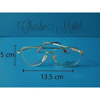 แว่นตา Charlie matel รุ่น 7934 แว่นตากันแดด แว่นตาวินเทจ แฟนชั่น แว่นตาผู้ชาย แว่นตาวัยรุ่น ของแท้