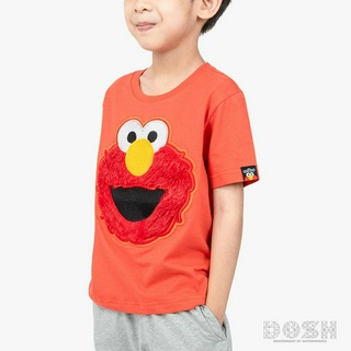 DOSH KIDS UNISEX T-SHIRTS SESAME STREET เสื้อยืดคอกลม แขนสั้น เด็กชาย-หญิง FSEBT5026-RE1