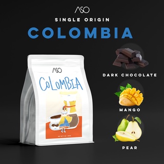 Aso Coffee  เมล็ดกาแฟ Colombia Santander Supremo (Washed) 200g