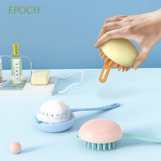 Epoch แปรงหวีผมซิลิโคนสําหรับนวดหนังศีรษะ