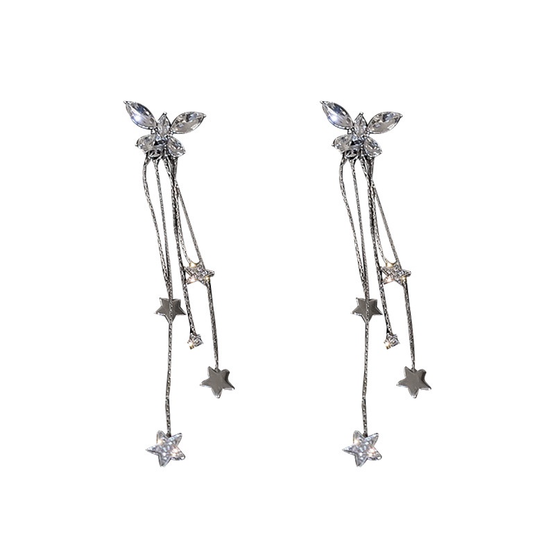 925-silver-needle-butterfly-diamond-star-tassel-earrings-long-korean-temperament-all-match-earrings-sweet-earrings-for-g
