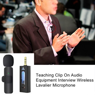 Wireless Microphone รุ่น3.5 ไมค์ไร้สาย ไมโครโฟนไร้สาย สมาร์ทโฟนลำโพง ไมค์ไลฟ์สด ไมค์ไร้สายหนีบเสื้อ ไมค์หนีบปกเสื้อ