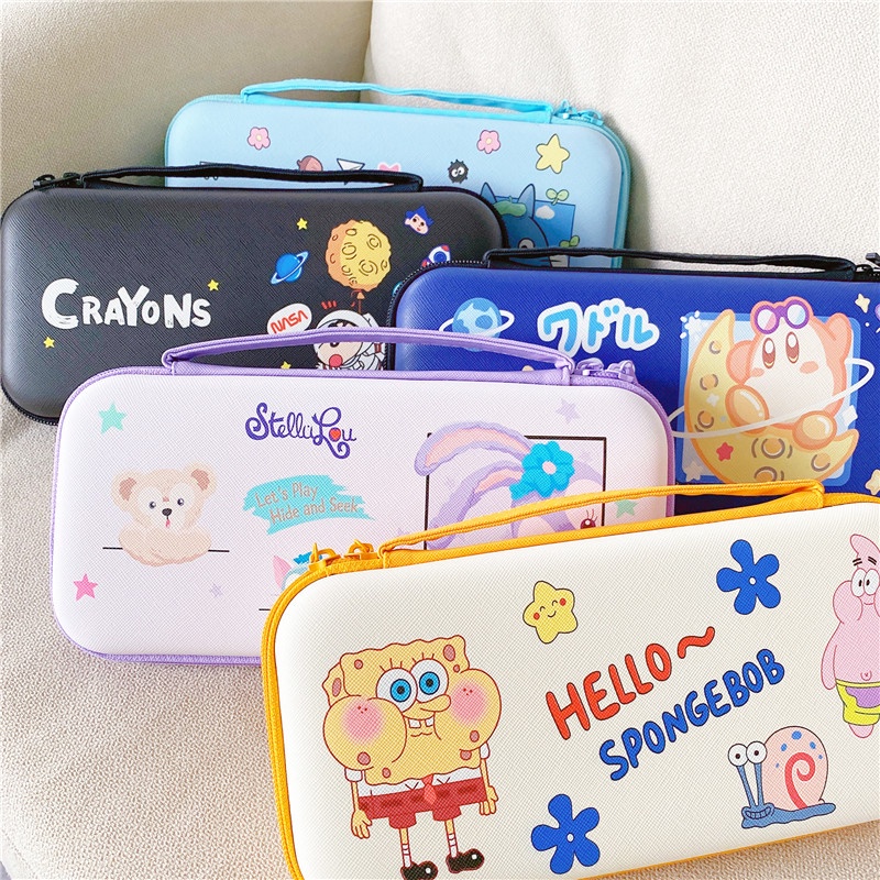 กระเป๋าเก็บ-nintendo-switch-lite-พิมพ์ลายการ์ตูนน่ารัก