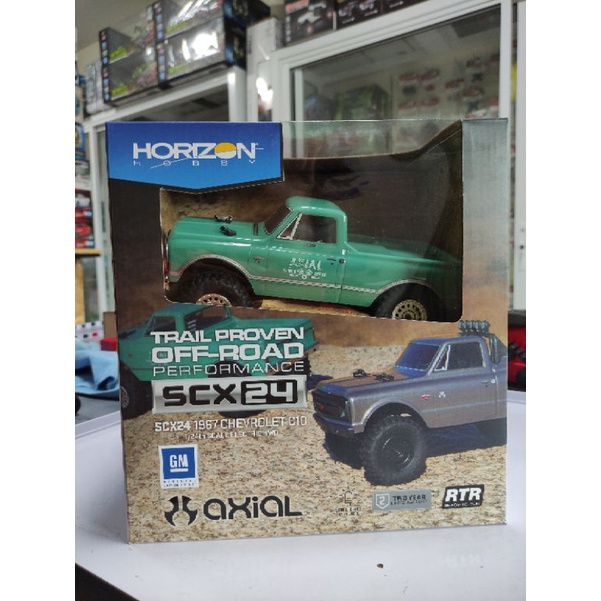 SCX24 SCALE 4WD 1/24 DEADBOLT / 1967 CHEVROLET C10 / JEEP WRANGLER JLU