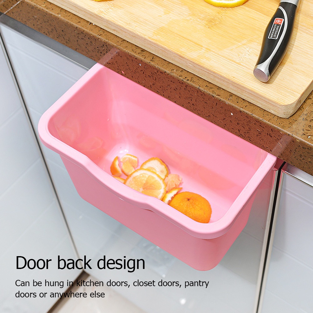 kitchen-cabinet-door-plastic-basket-hanging-trash-can-waste-bin-garbage-bowl-box-burang