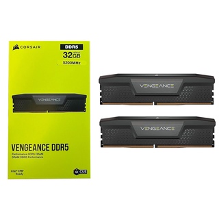 Corsair Vengeance 32GB (2 x 16GB) DDR5 DRAM 5200MHz C40 Memory Kit for Intel