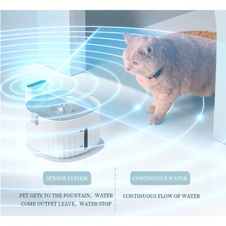 ภาพหน้าปกสินค้า[พร้อมส่ง][COD] น้ำพุแมว อัจฉริยะ YXPET มีเซนเซอร์ตรวจจับการเคลื่อนไหว ทำงานอัตโนมัติ ขนาด 2 ลิตร ที่เกี่ยวข้อง