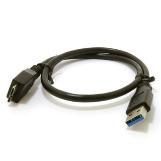 ภาพหน้าปกสินค้าmicro usb 3.0 cable for harddisk 30cm 50cm สายใหญ่ ที่เกี่ยวข้อง