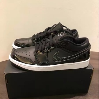 Air Jordan 1 Low SE ASW Black and White Patent Leather All-Star