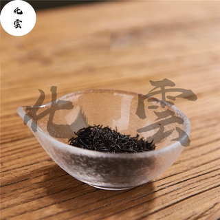 [Huayun] ชุดช้อนชา แก้ว แยกชา รูปดอกบัว กังฟู อุปกรณ์เสริม สําหรับพิธีชงชา