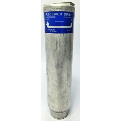 drier-ไดเออร์แอร์-toyota-hino-ยาว-250-มม-อะไหล่แอร์รถยนต์-ไดเออร์-แอร์รถยนต์