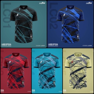 เสื้อกีฬาแขนสั้น ลายทีมชาติฟุตบอล LAKOH Sport Jersi Murah สินค้าพร้อมส่ง