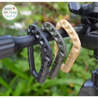 สแนบลิงค์ คาราบิเนอร์ Carabiner พวงกุญแจ Snap Clip Hook ตะขอ เกี่ยว เดินป่า เต้นท์ แคมป์ ทหาร ตำรวจ army กองทัพ คลิป แคม