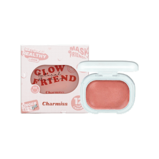 Charmiss Glowfriend Natural Blush On #Originalบลัชออนเนื้อโมจิ ปัดลุคป็อป แก้มสวยปิ๊ง