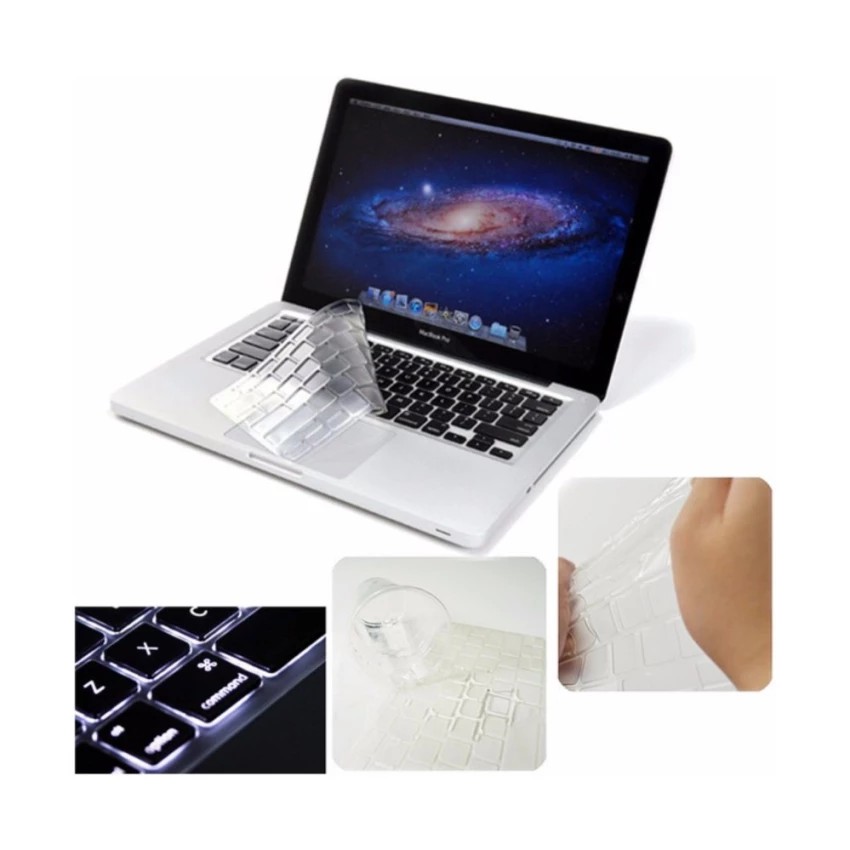 ซิลิโคนกันน้ำ-กันฝุ่น-keyboard-protector-for-apple-macbook-11-6-13-inch
