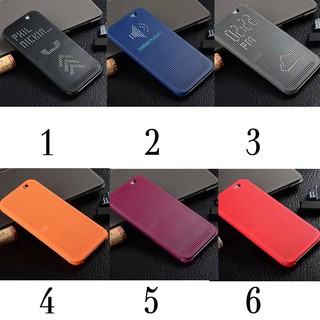 NEW Ultra Slim Dot View Flip Smart Case Cover for HTC One M8