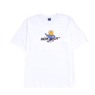 ราคาHOMEBOY เสื้อยืดผู้ชายลาย SMILEYBOYS-3XL