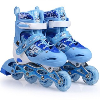 ภาพขนาดย่อของภาพหน้าปกสินค้ารองเท้าสเก็ต พร้อมอุปกรณ์ รุ่น G-MIQI ไซด์ 34-37M (สีน้ำเงิน) จากร้าน skate.inline บน Shopee
