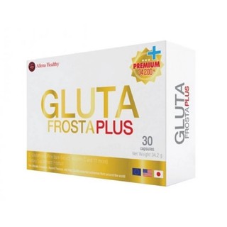 Gluta Frosta Plus กลูต้า ฟรอสต้า พลัส อาหารเสริมผิวขาว (30 เม็ด)