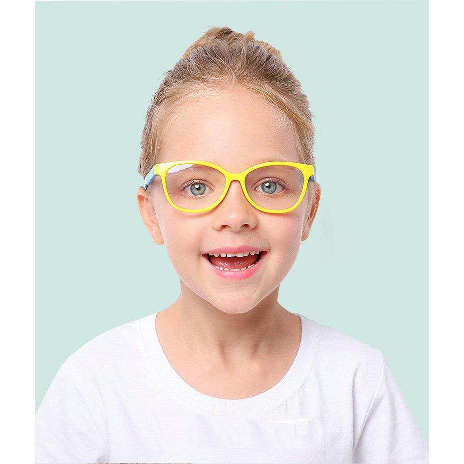ภาพหน้าปกสินค้าแว่นตากรองแสงสีฟ้าเด็ก ทรงเหลี่ยมขอบมนน่ารัก Anti Blue Light Glasses พร้อมส่งที่ไทย แว่นบิดได้ ไม่หัก WA01 เหลี่ยม จากร้าน willable บน Shopee