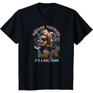 เสื้อยืดแขนสั้นลําลอง ผ้าฝ้าย พิมพ์ลาย How to Train Your Dragon 3 Hidden World แฟชั่นสําหรับผู้ชาย