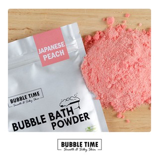 🍑 Bubble bath สบู่ทำฟอง ในอ่างอาบน้ำ กลิ่น Japanese Peach 🍑