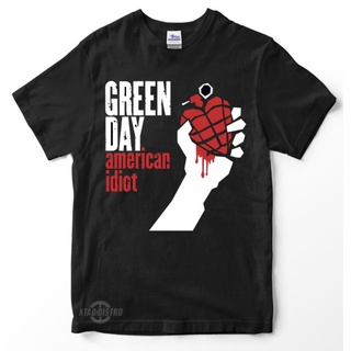 เสื้อยืด ลาย Greenday AMERICAN Idixt สไตล์พังก์ พรีเมี่ยมสามารถปรับแต่งได้