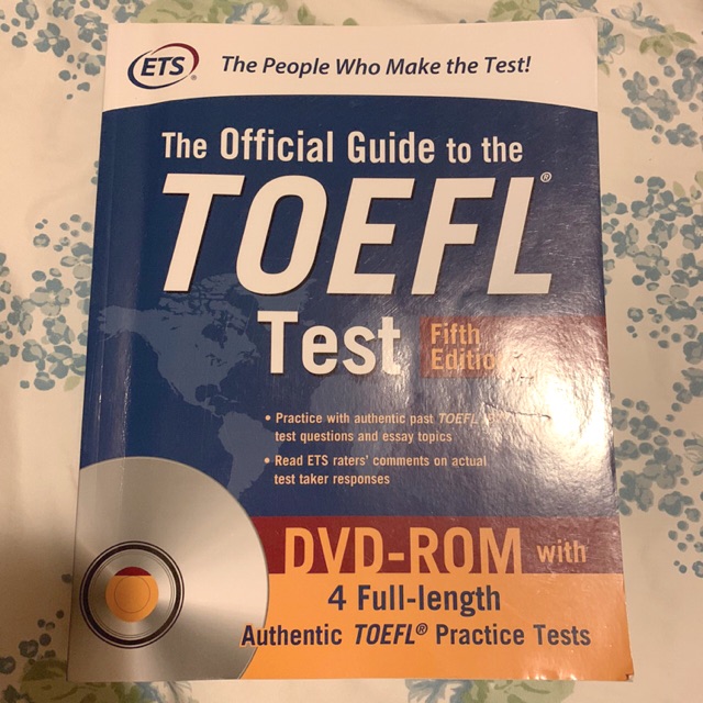 (มือสอง) The official guide to the TOEFL test หนังสือเตรียมสอบtoefl ...